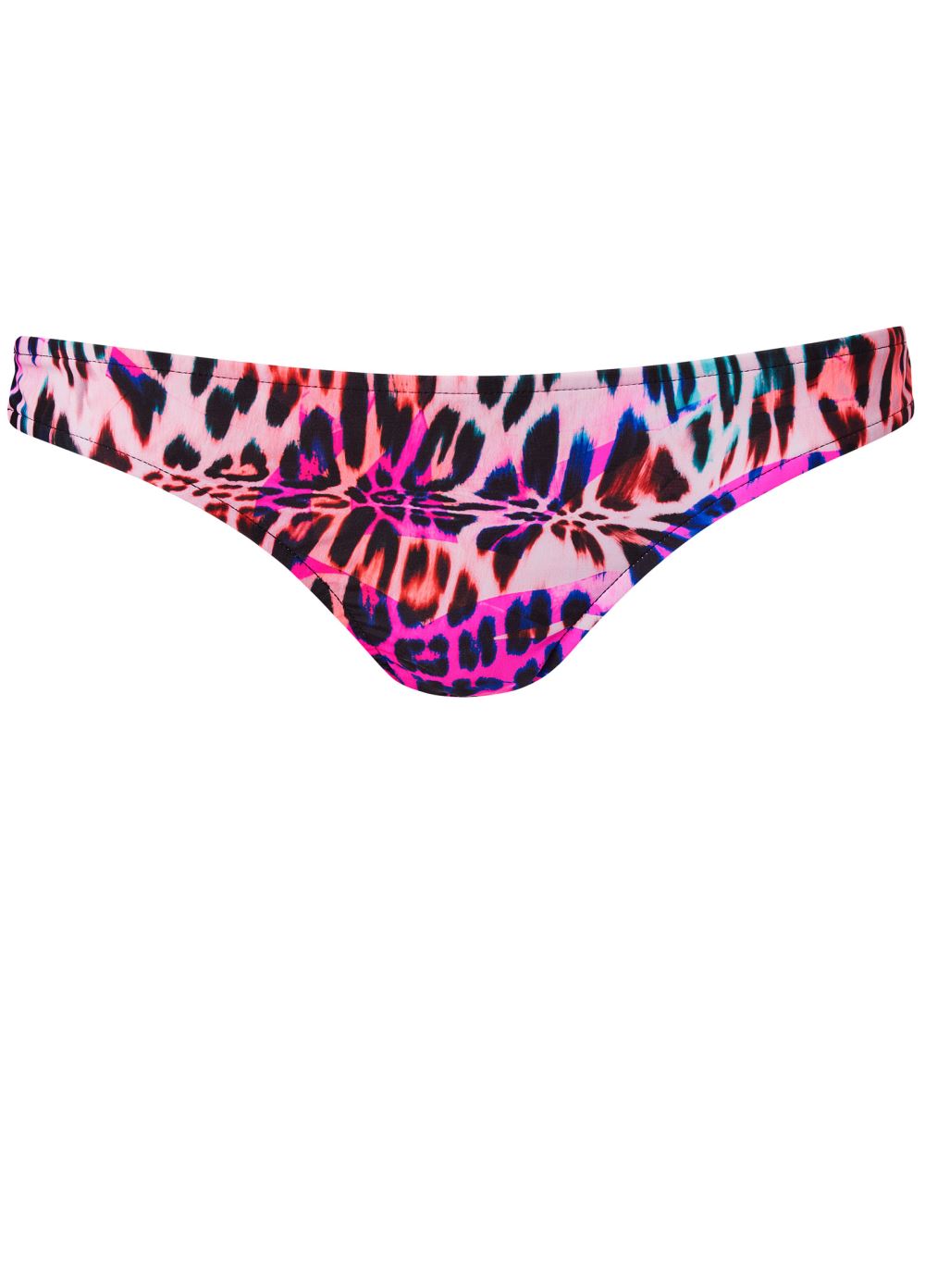 Venus Ruffle Scrunch Back Bottom Bikini - Pink Panther