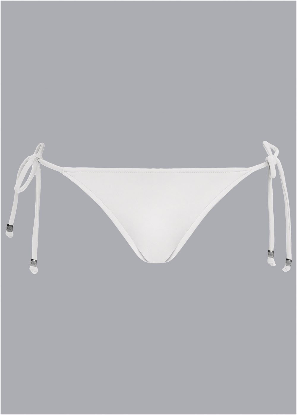 Venus Tie-Side Bottom Bikini - Pearl White