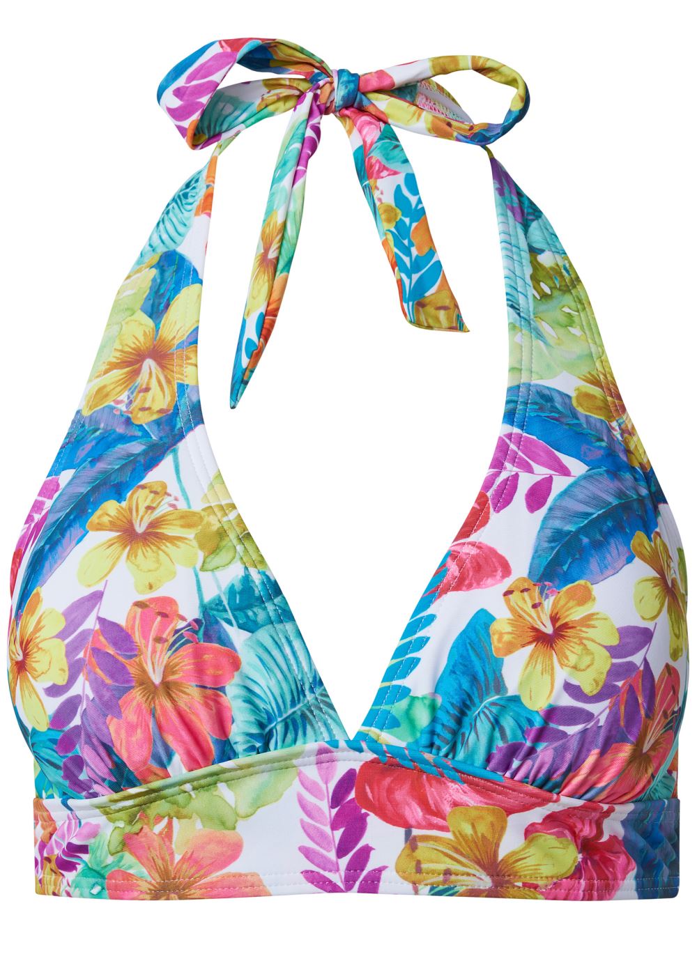 Venus Perfect Fit Halter Top Bikini - Tropical Vibes