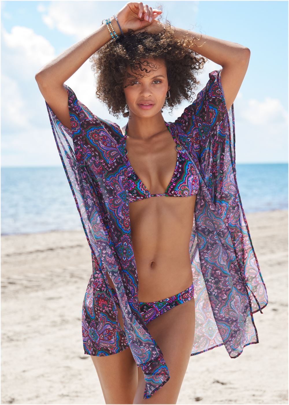 Venus Ring Triangle Top Bikini - Royal Medallion