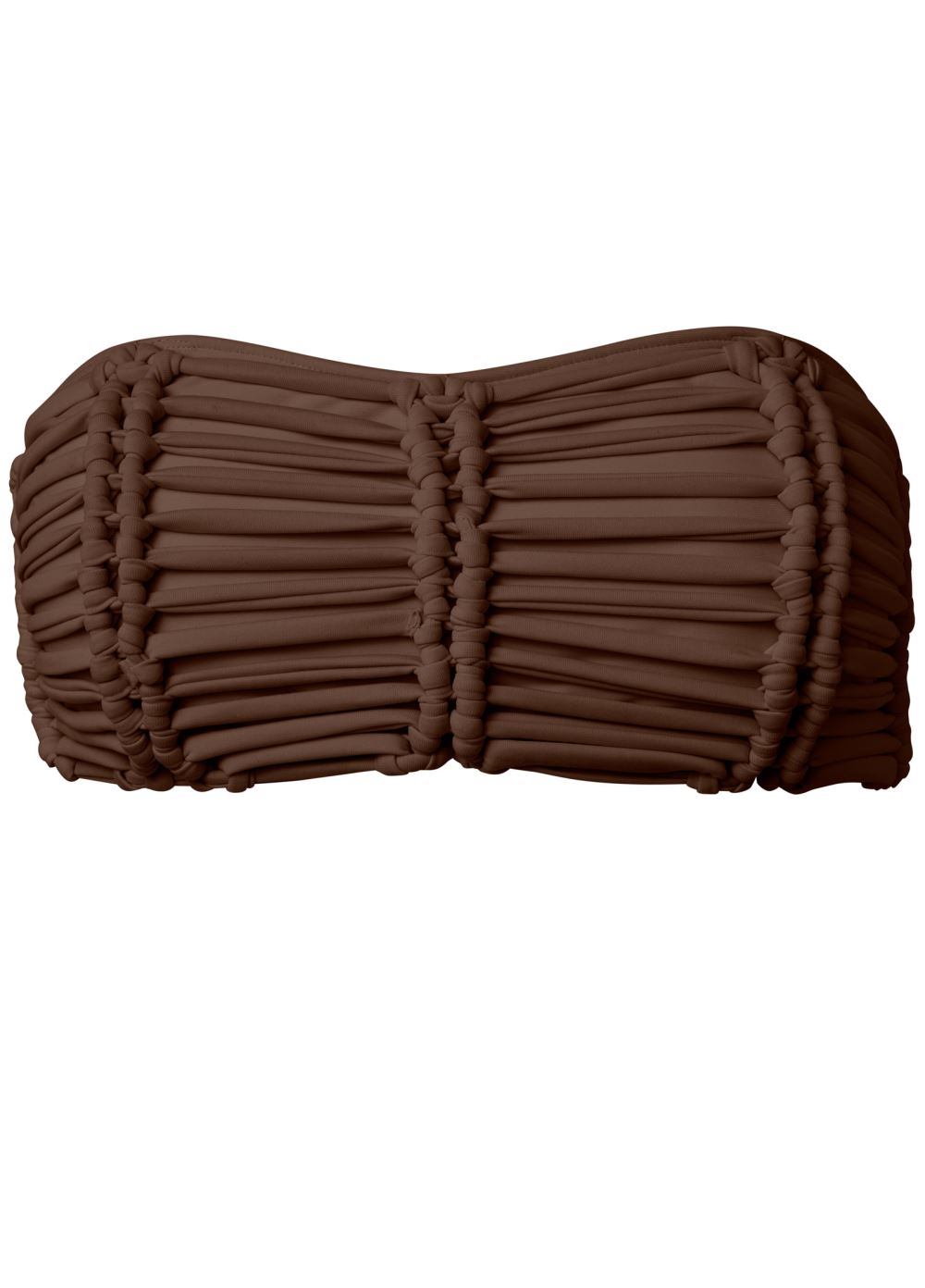 Venus Zen Macrame Bandeau Bikini - Mocha