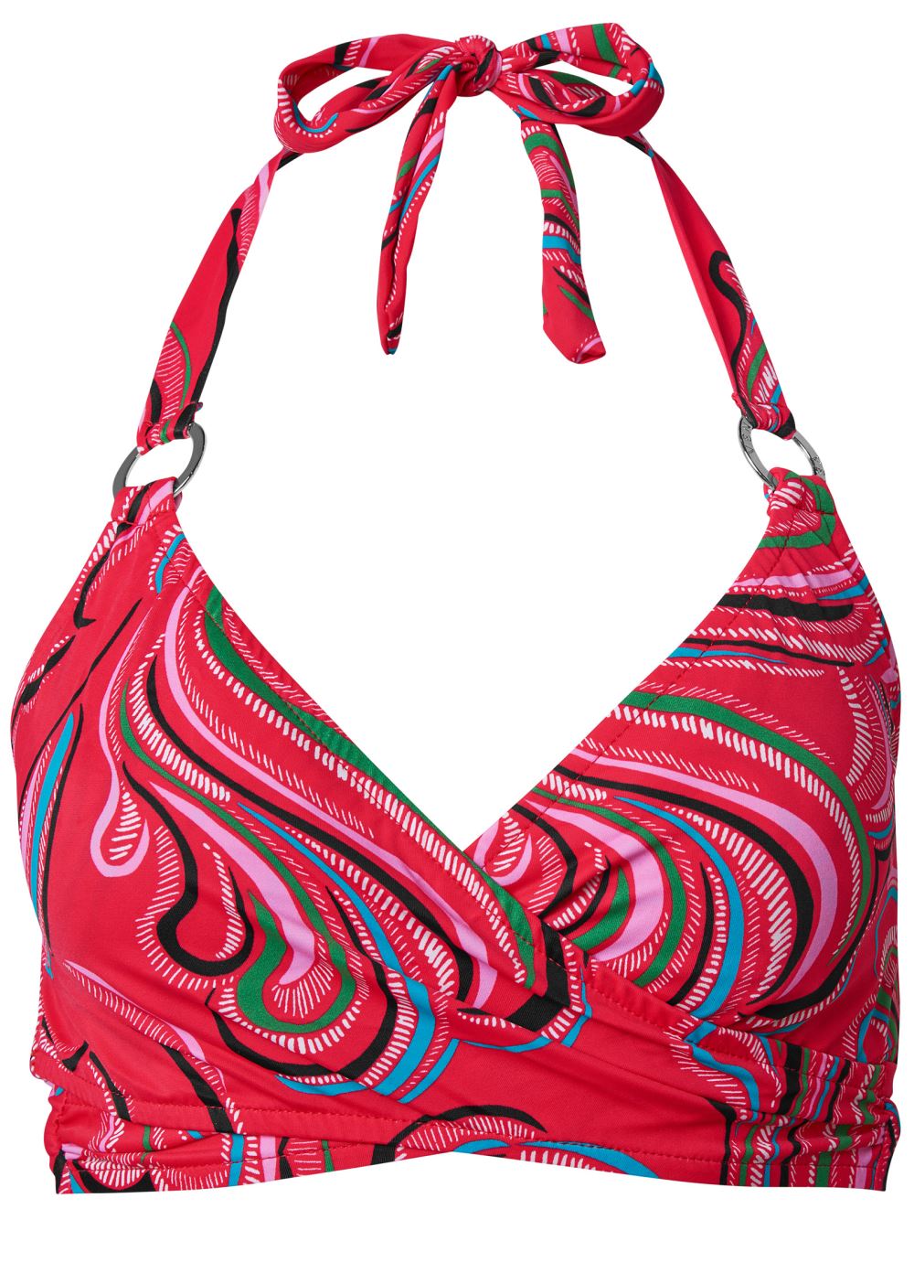 Venus Underwire Wrap Top Bikini - Vivid Florals
