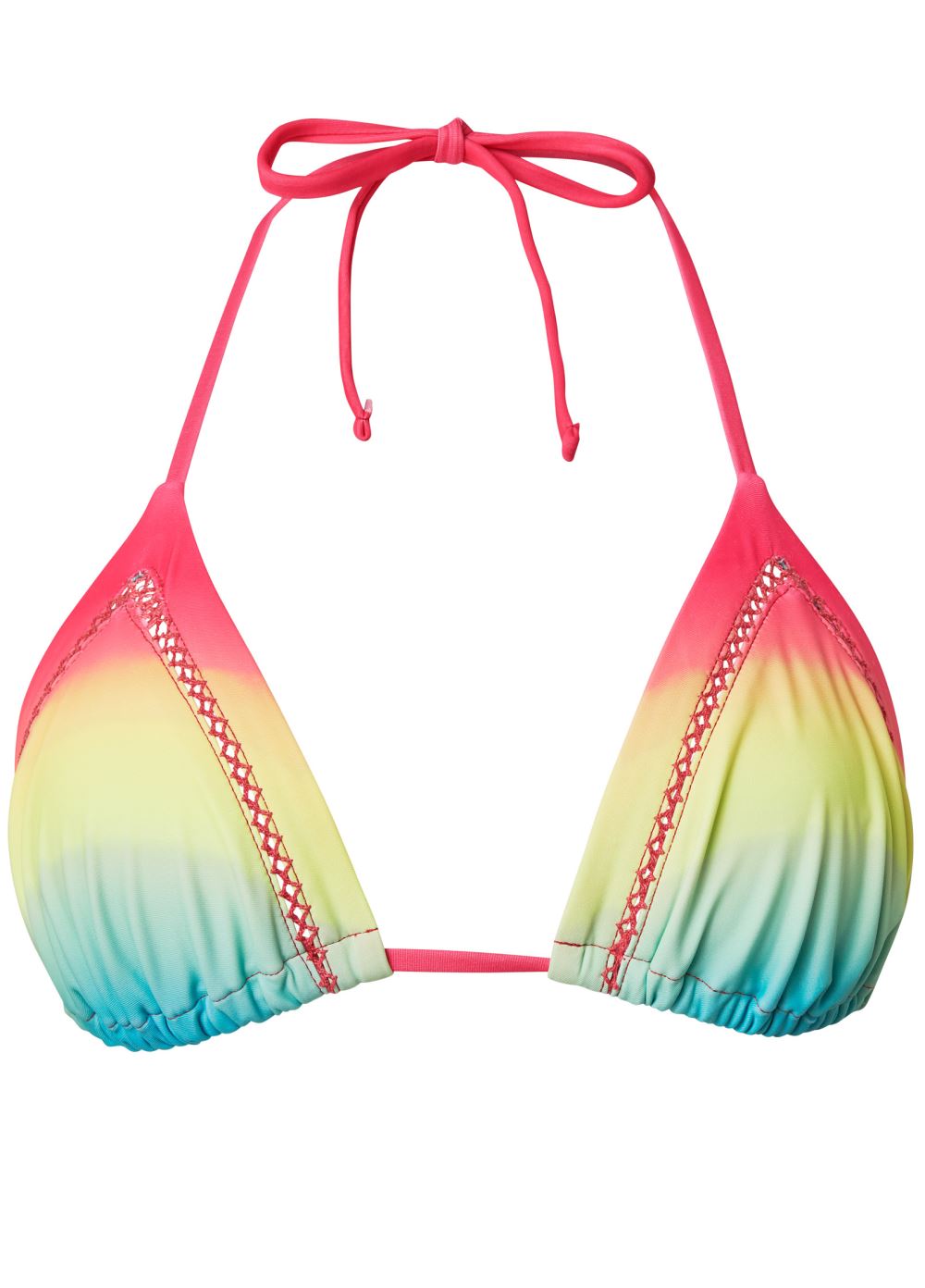 Venus Diamond Stitch Triangle Top Bikini - Sunset By The Sea
