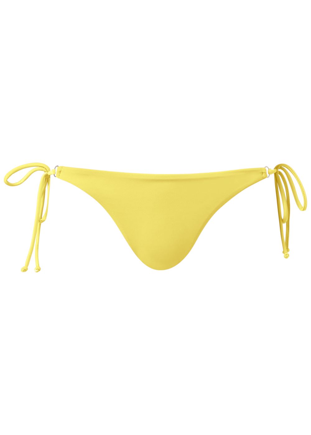 Venus Cheeky Tie Side Bottom Bikini - Pastel Yellow