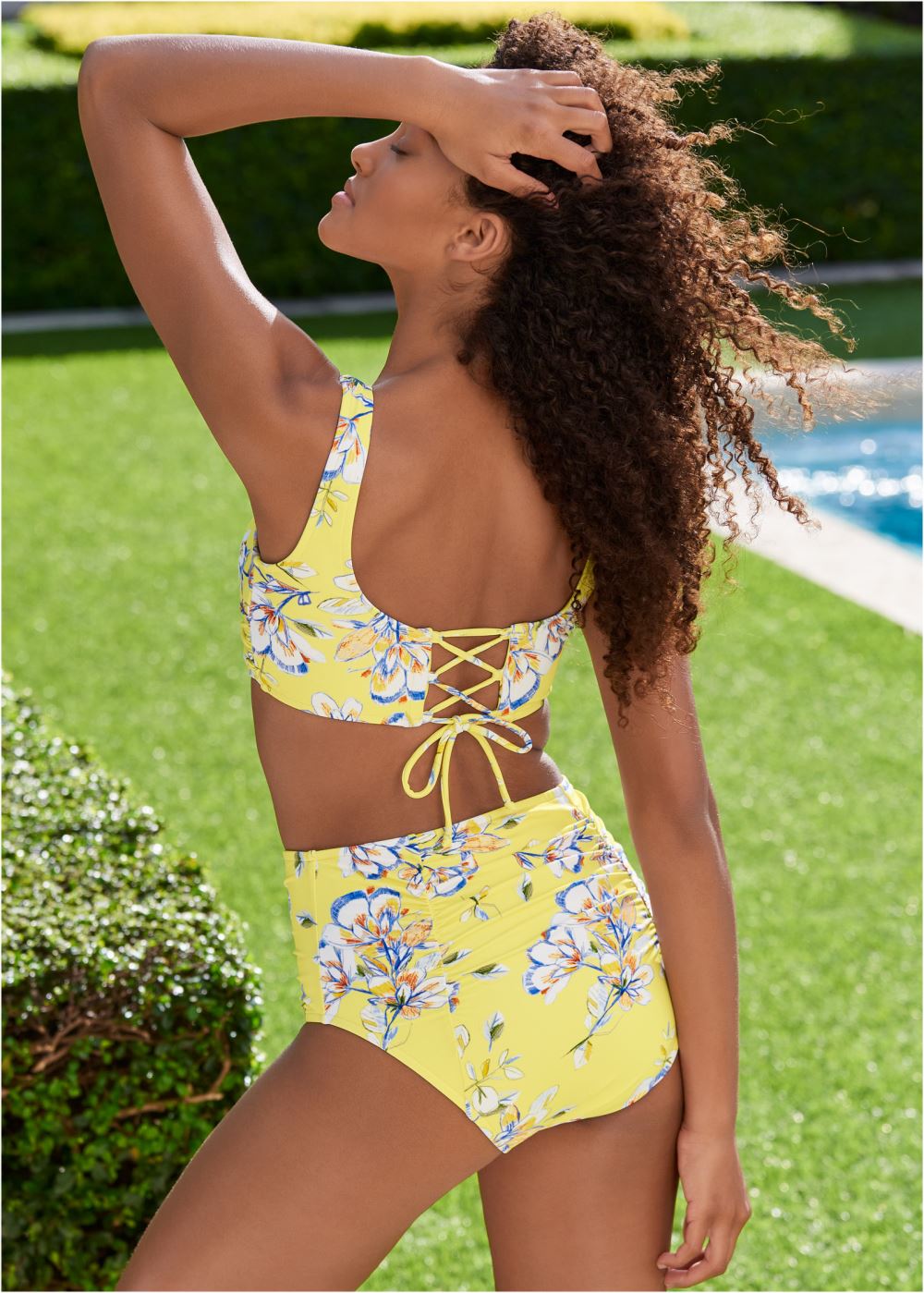 Venus Lovely Lift Wrap Bikini Top Bikini - Light Of Day