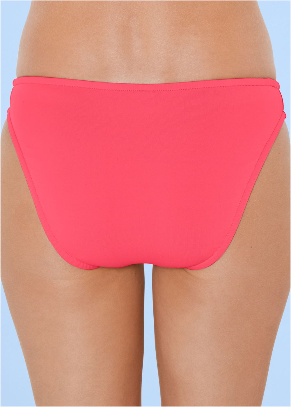 Venus Classic Scoop Front Bottom  Bikini - Sunset Pink