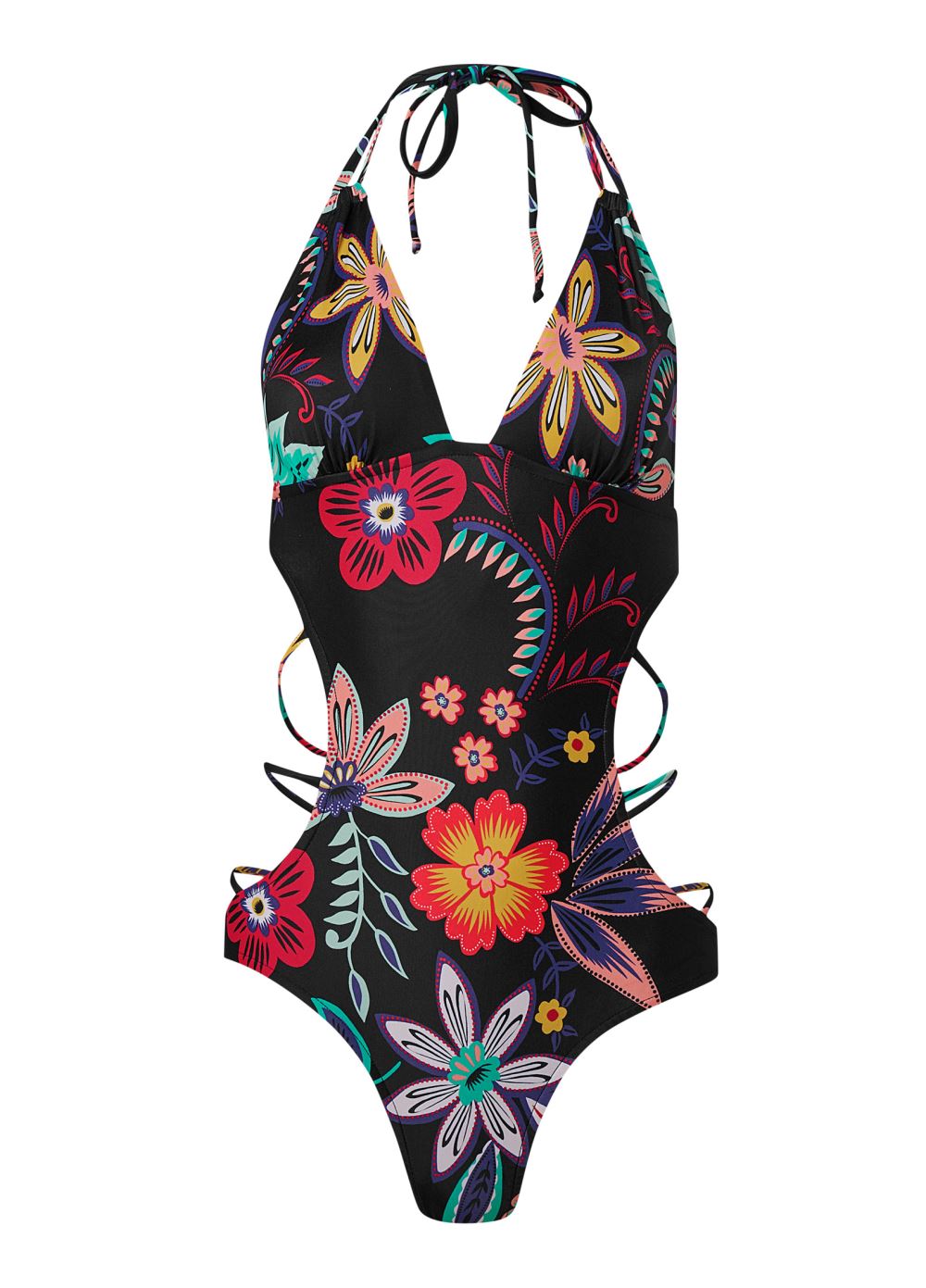 Venus Spellbound Monokini Swimsuit in Moonlit Florals
